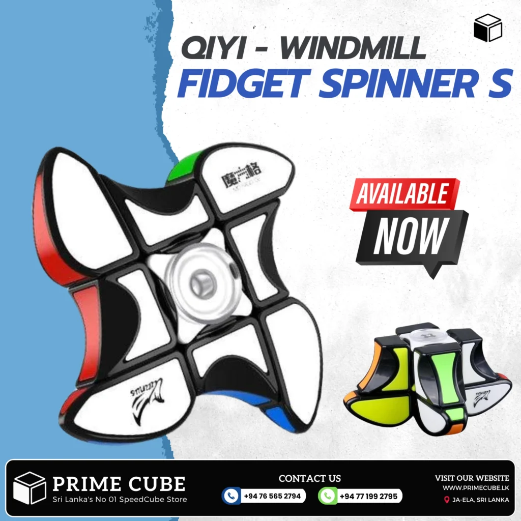 QiYi Windmill Fidget Spinner S | PRIME CUBE