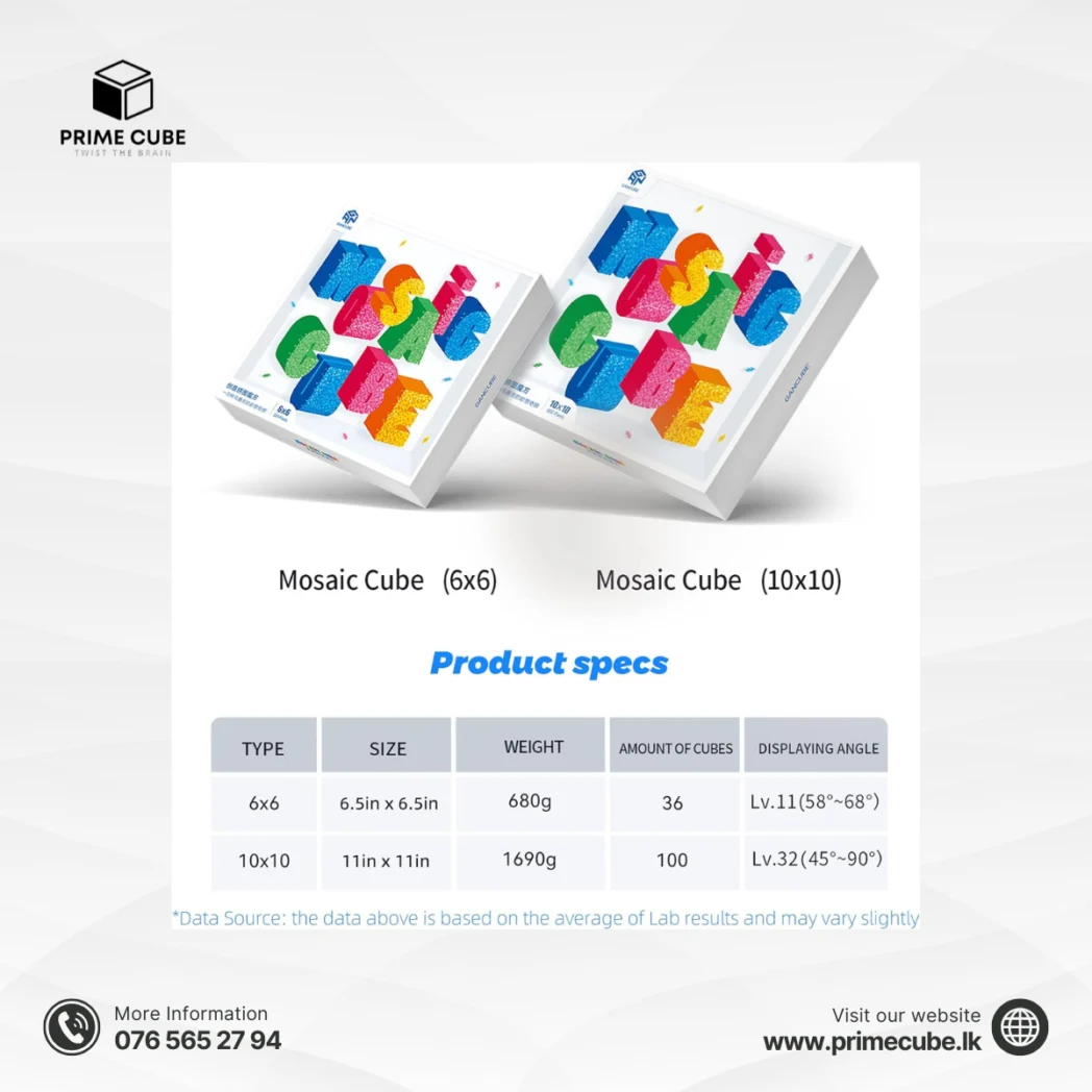 GAN Mosaic 6x6 (36 Pack)